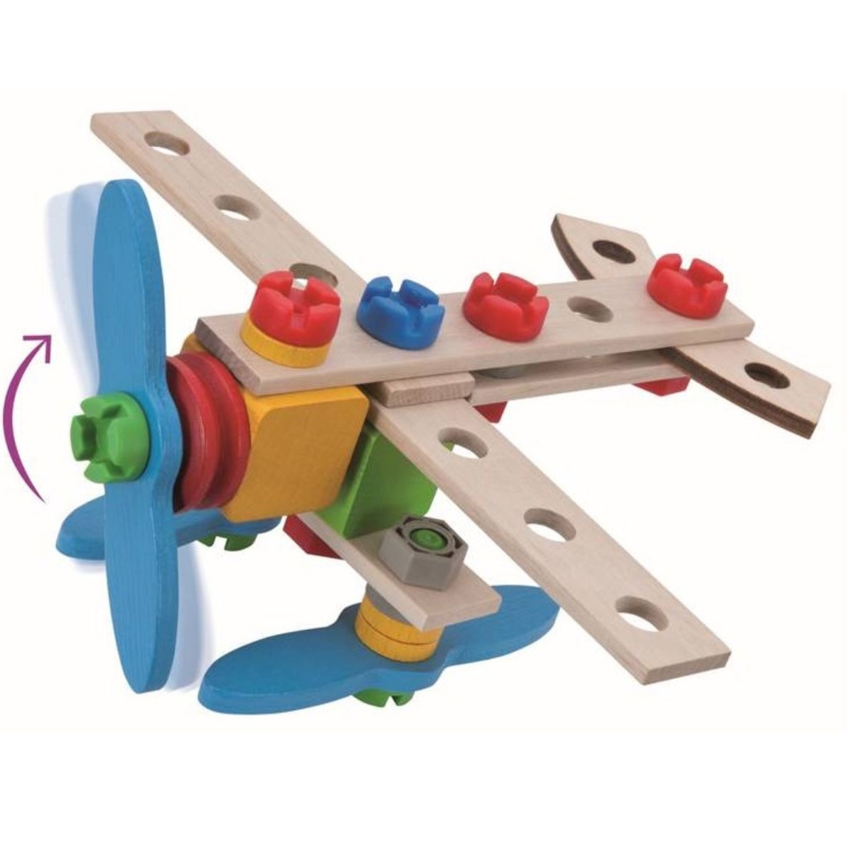 EICHHORN - Juguete de Construcción Mecano - Avion Helicoptero