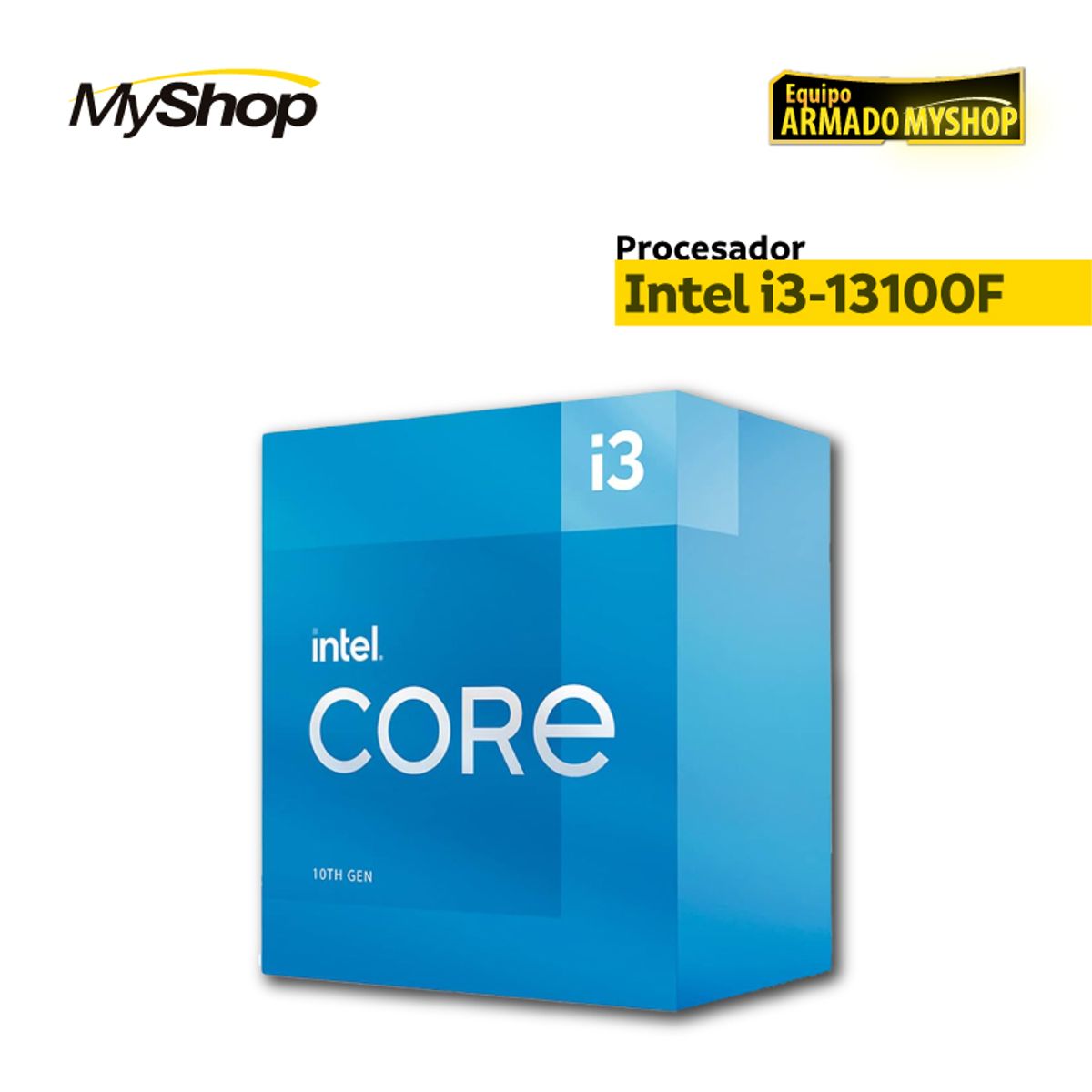 GENERICO - Pc Study And Work - Intel Core I3-13100f - Msi H610m-g