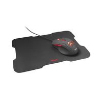 Kit Gamer Mouse + Mouse PAD Ziva Negro
