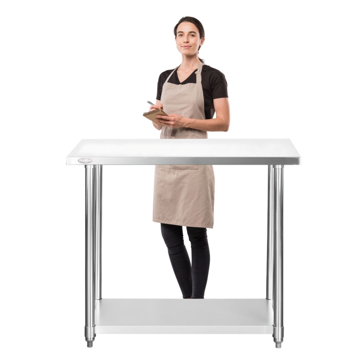 PROCHEF - Meson Centro ECO Acero Inoxidable 120x60x85 cm.