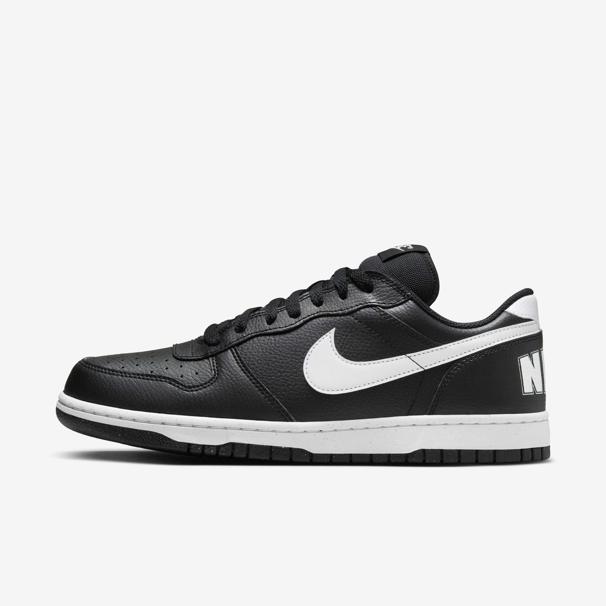 NIKE - Zapatillas Big Nike Low Negro Hombre