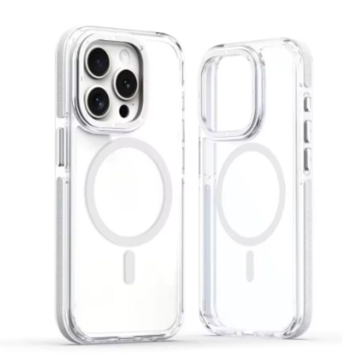 GENERICO - Carcasa Para iPhone 16 Transparente MagSafe