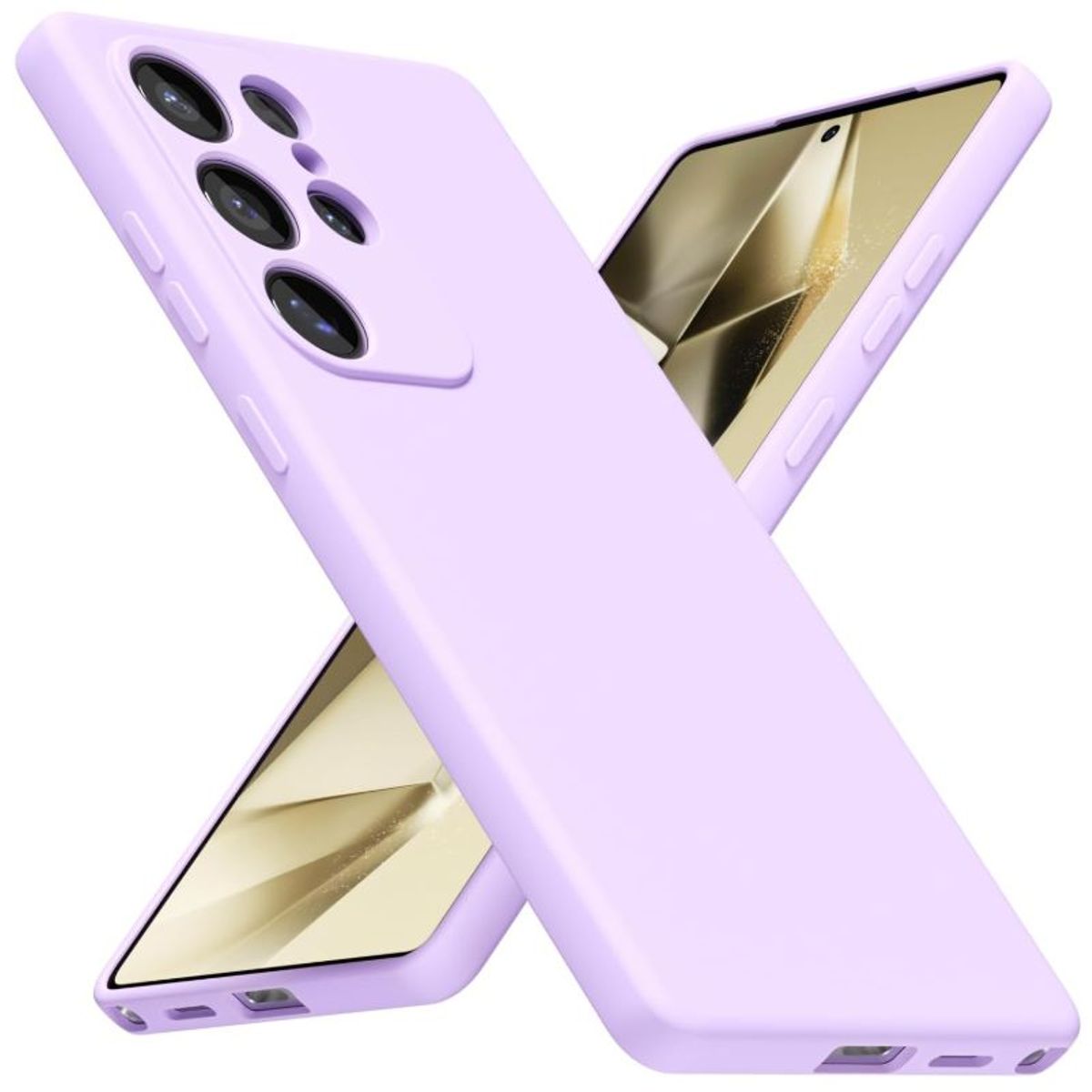 GENERICO - Carcasa Funda Para Samsung S26 Ultra Silicona Lila