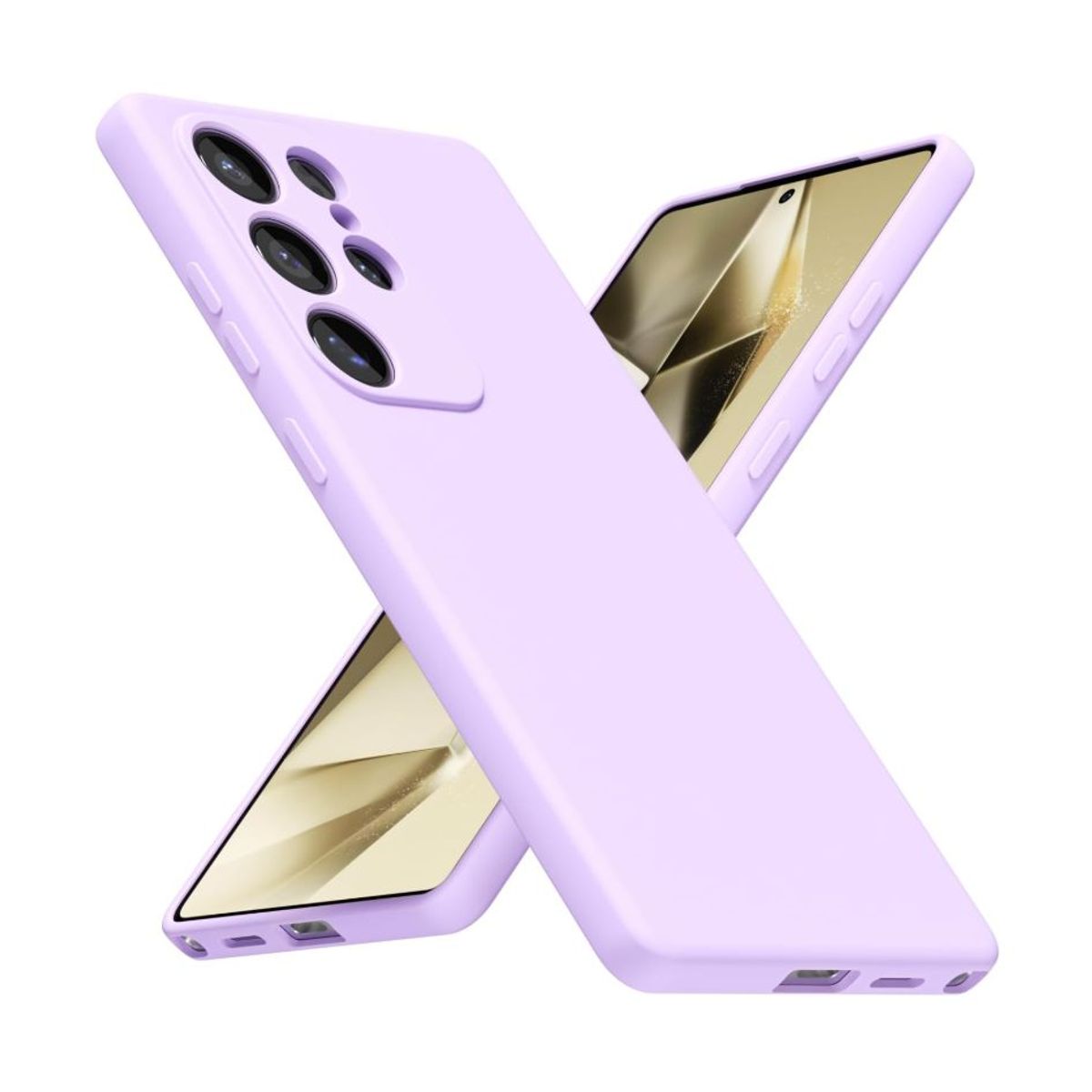 GENERICO - Carcasa Funda Para Samsung S26 Ultra Silicona Lila
