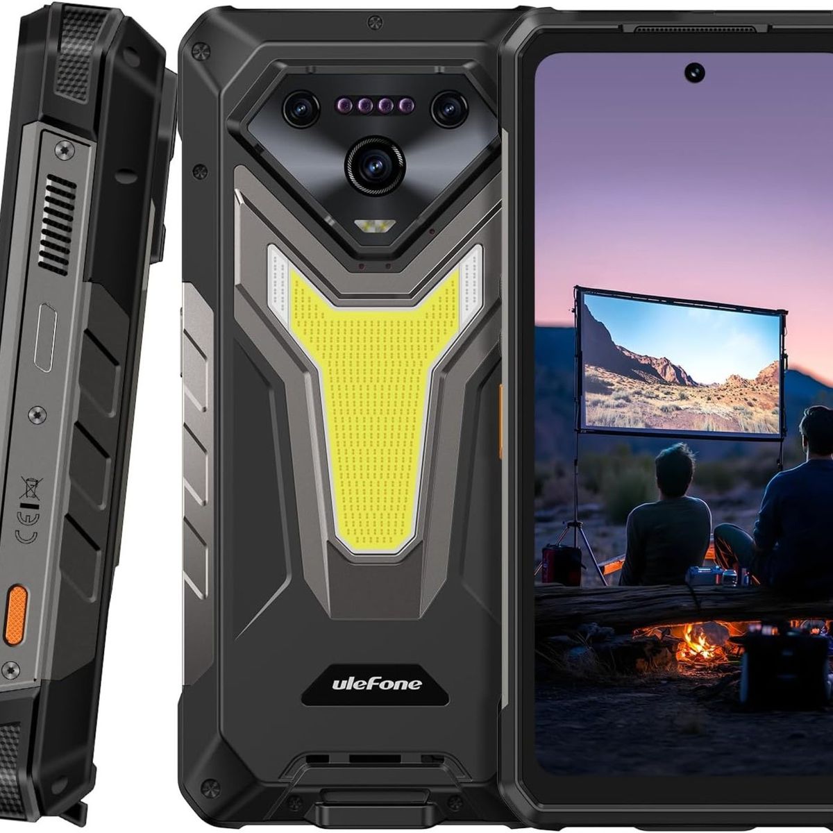 ULEFONE - Ulefone Armor 34 Pro Proyector DLP 25500mAh 5G Luz 1100lm