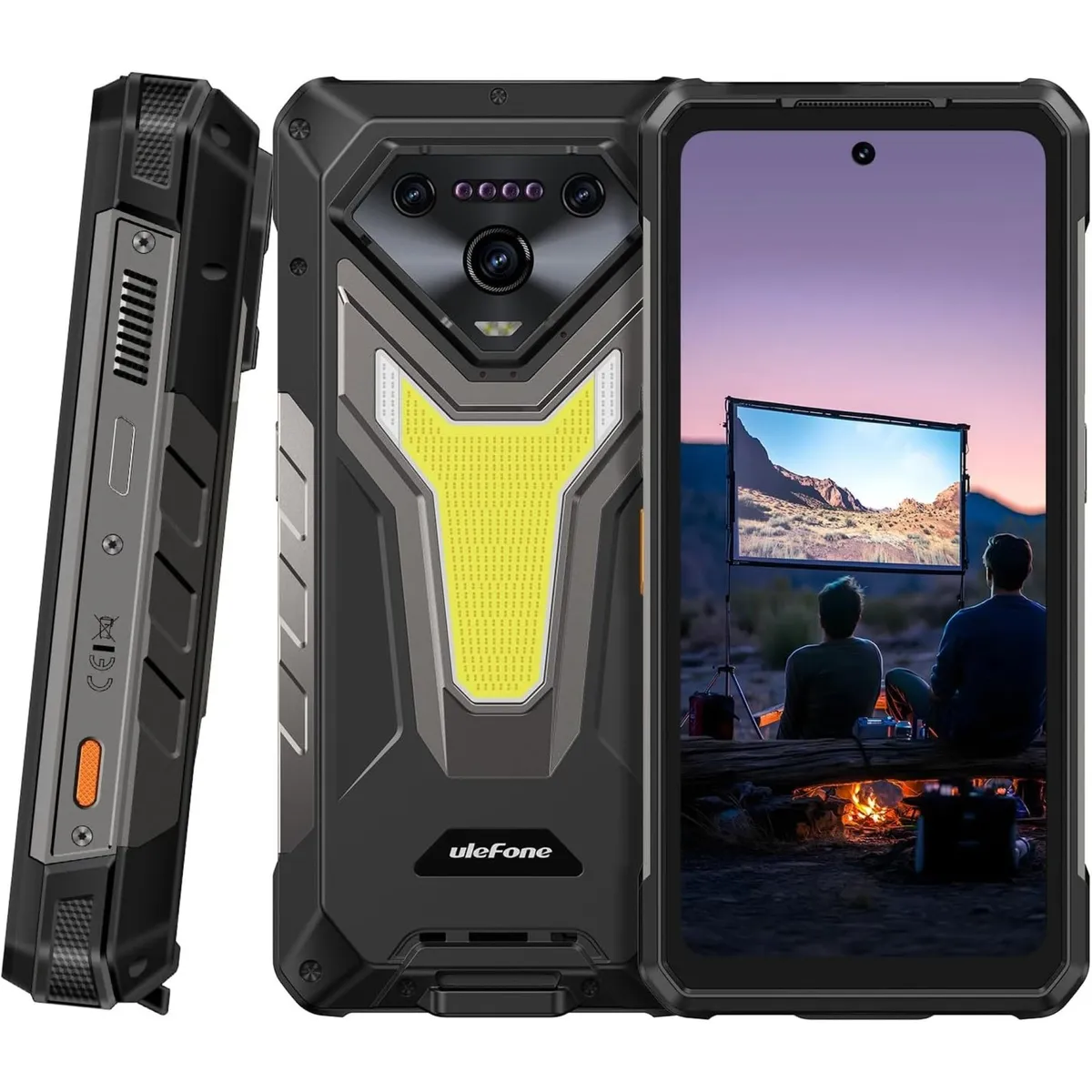 ULEFONE - Ulefone Armor 34 Pro Proyector DLP 25500mAh 5G Luz 1100lm