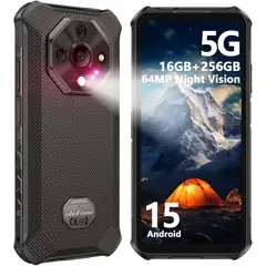 ULEFONE - Celular Rugged Armor X16 Pro 10360mAh 5G 16GB256GB