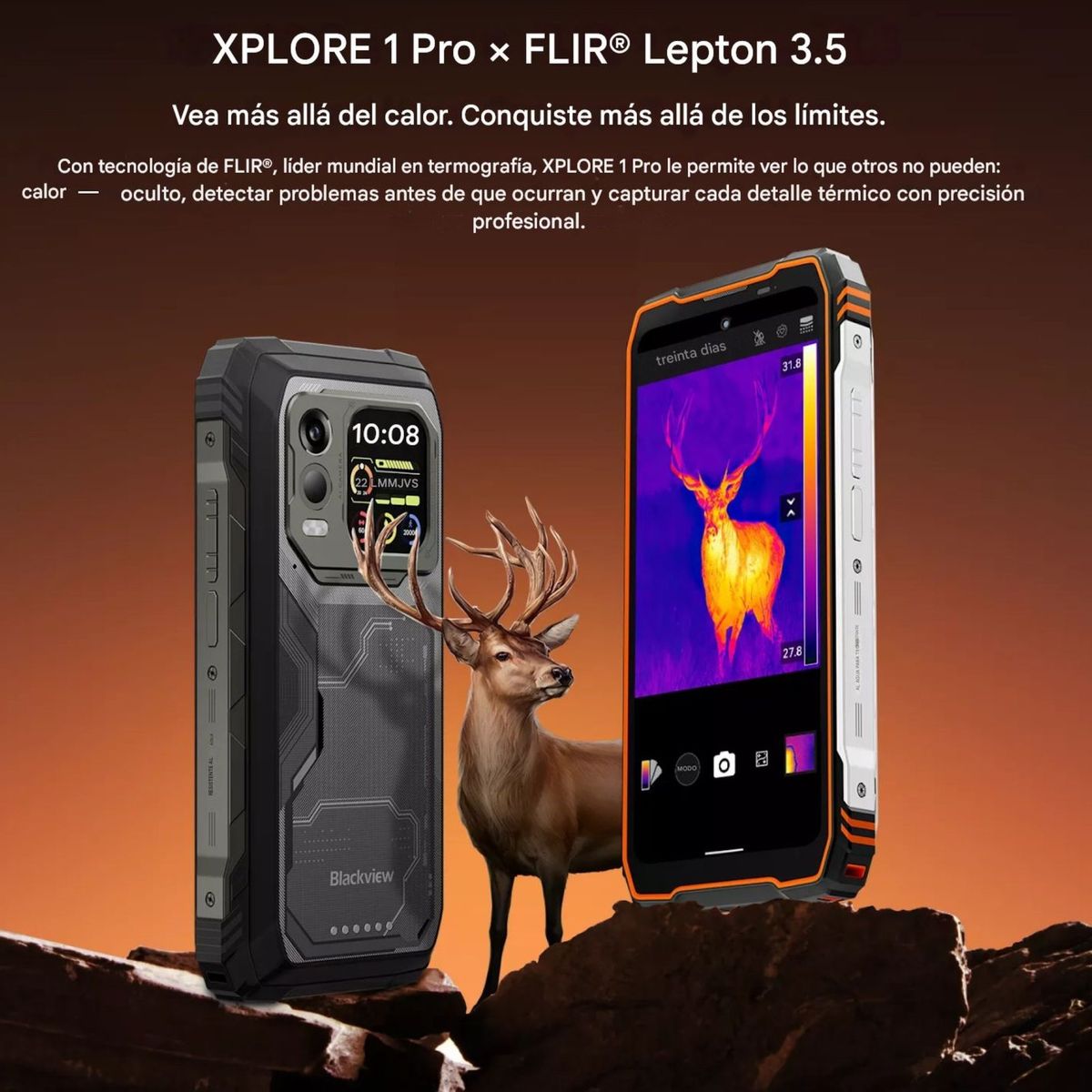 BLACKVIEW - Blackview XPLORE 1 Pro Térmica FLIR 20000mAh 5G 16GB512GB