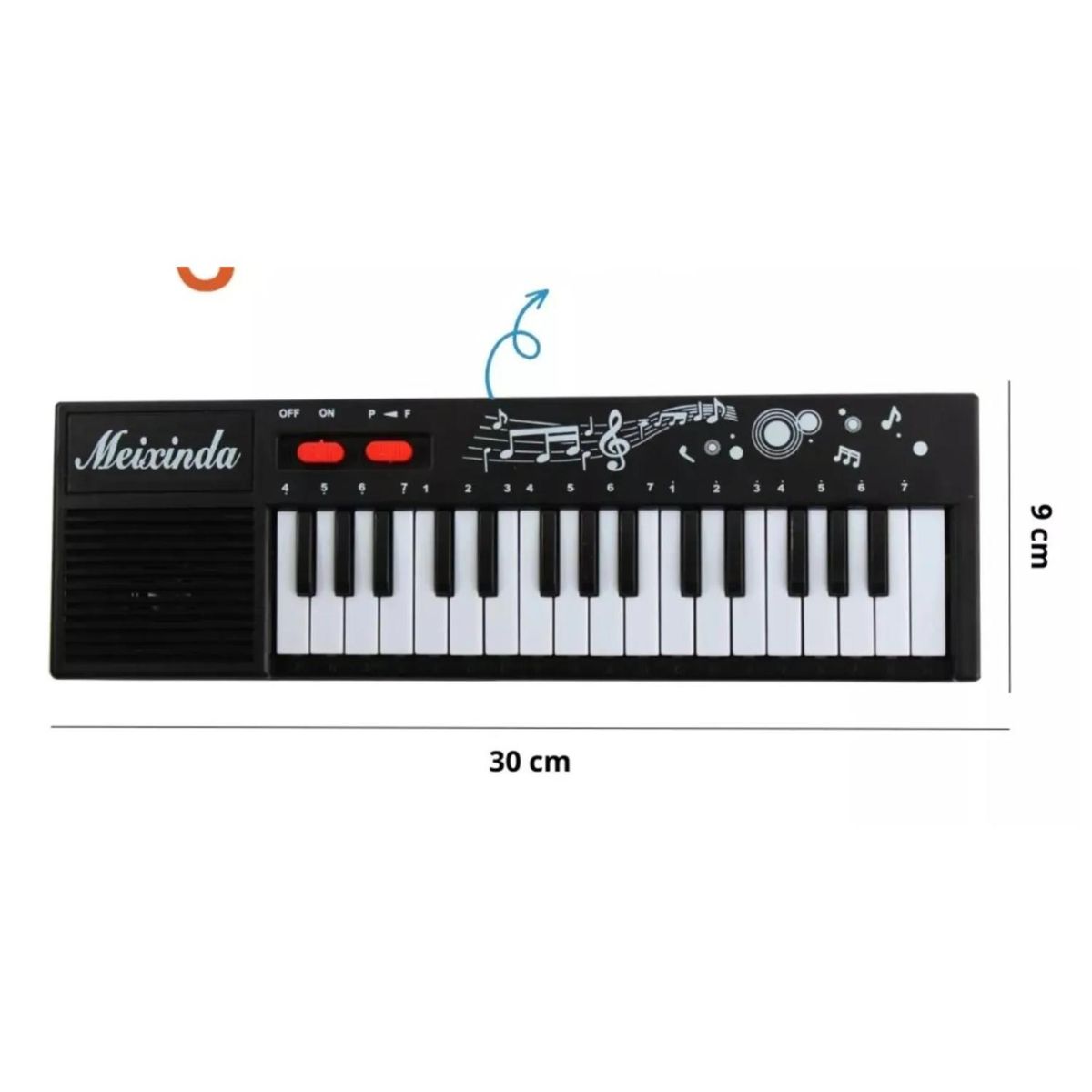 GENERICO - Juguete Piano Teclado Musical Con 32 Teclas Sonidos Infantil