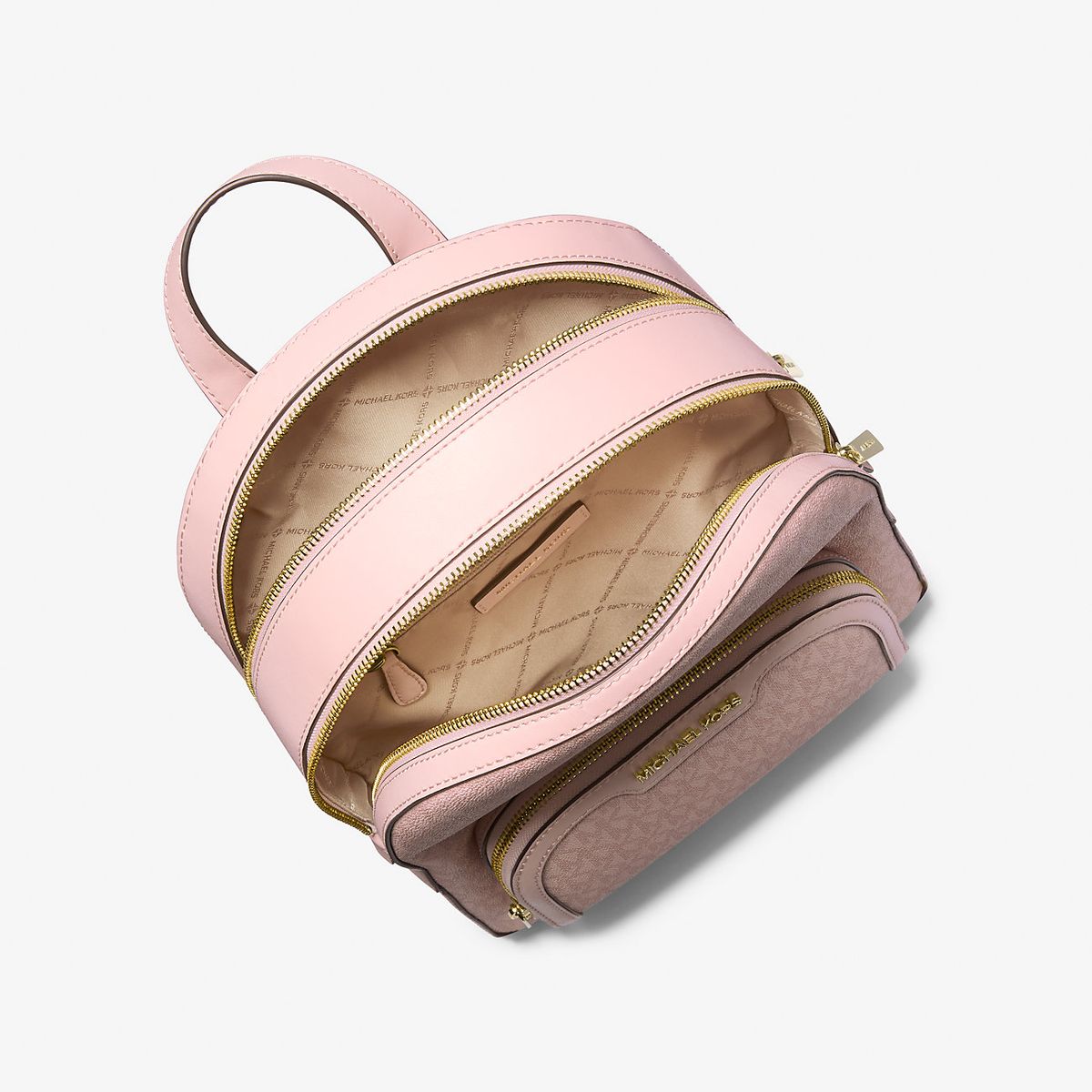 MICHAEL KORS - Mochila Michael Kors Jaycee Logo Powder Blush