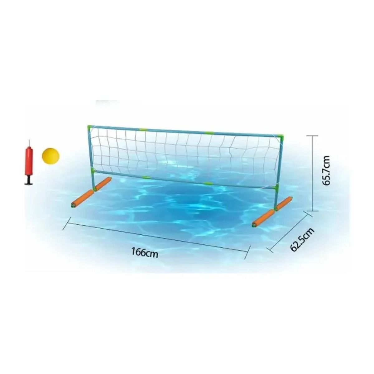 GENERICO - Juguete Arco De Voleivol Armable Con Red Y Balon Infantil