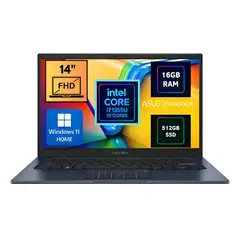 ASUS - Notebook Vivobook X1404VA 14 FULL HD INTEL CORE I7 1355U Ssd 512GB 16GB W11