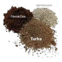 GENERICO - Sustrato Suculentas Vermiculita Fibra Coco Y Turba