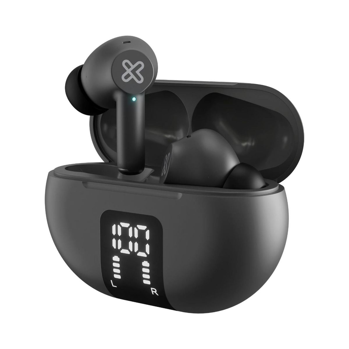 KLIP XTREME - Klip Xtreme Audifonos TWS EdgeBuds ANC Gris KTE-755GR