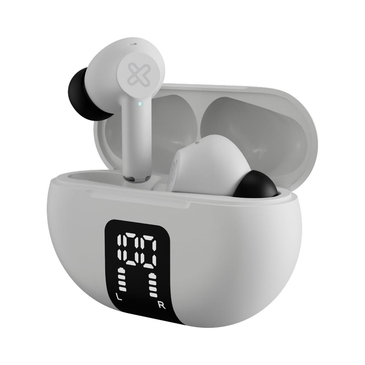KLIP XTREME - Klip Xtreme Audifonos TWS EdgeBuds ANC Blanco KTE-755WH