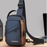 Bolso Cruzado Para Hombres Banano Multiuso