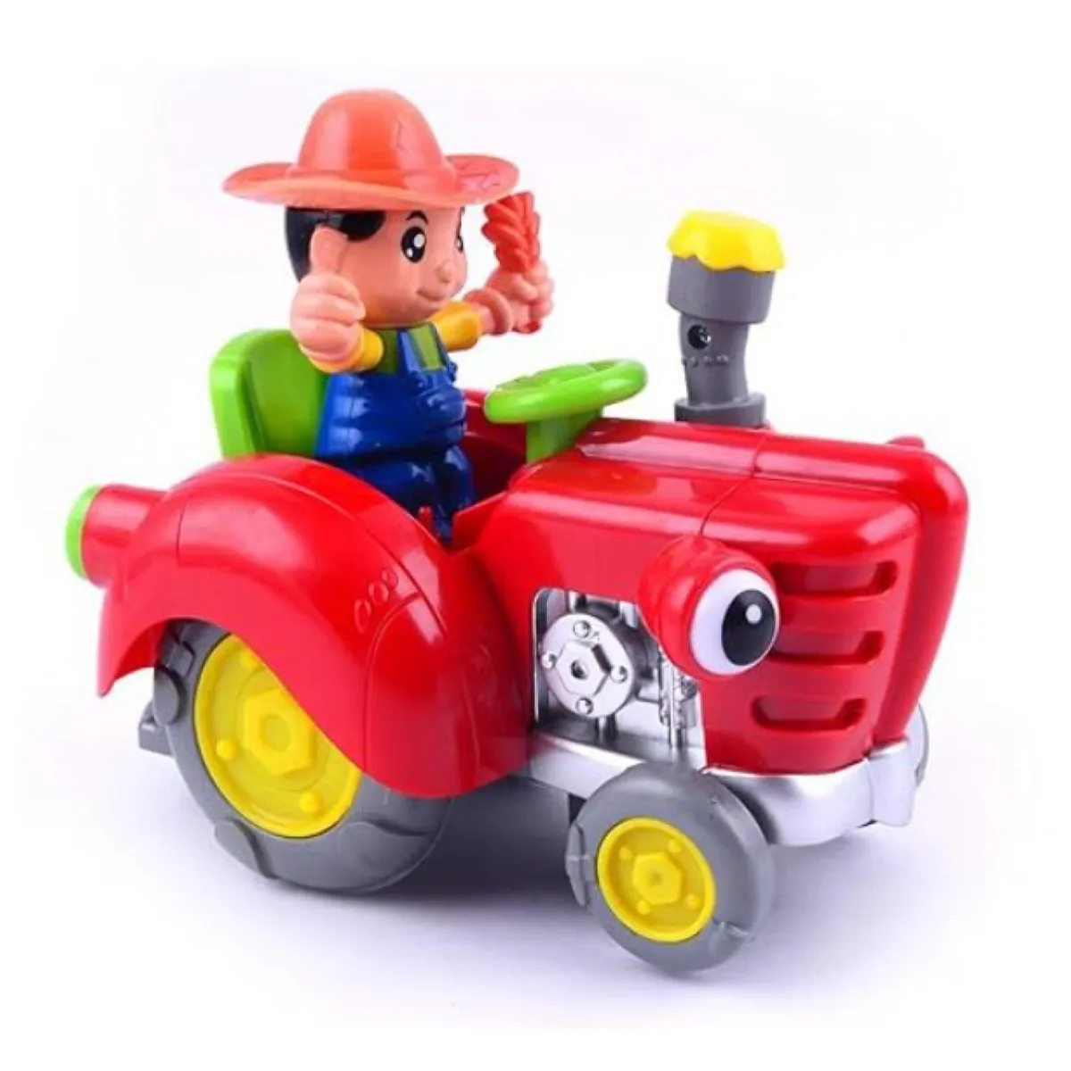GENERICO - Juguete Auto Tractor De Granjero Musical Infantil