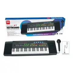 GENERICO - Juguete Piano Teclado Musical Con 54 Teclas Sonidos Mic