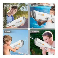 GENERICO - Pistola De Agua Eléctrica Recargable inalambrica Shark
