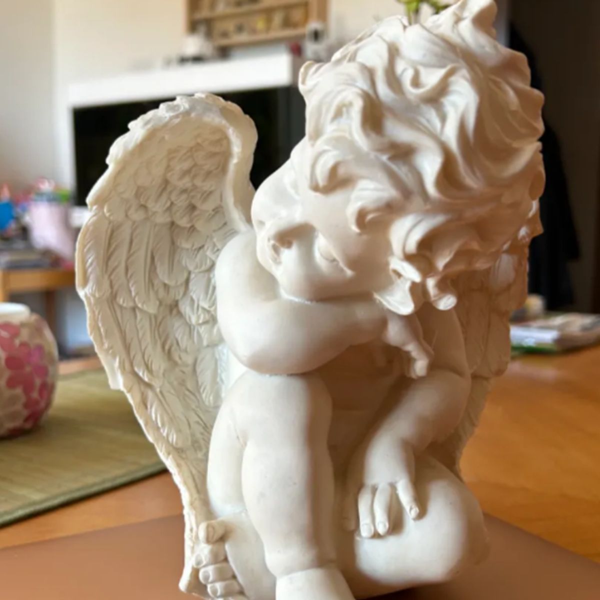 GENERICO - Figura Decoración- Escultura de Querubín