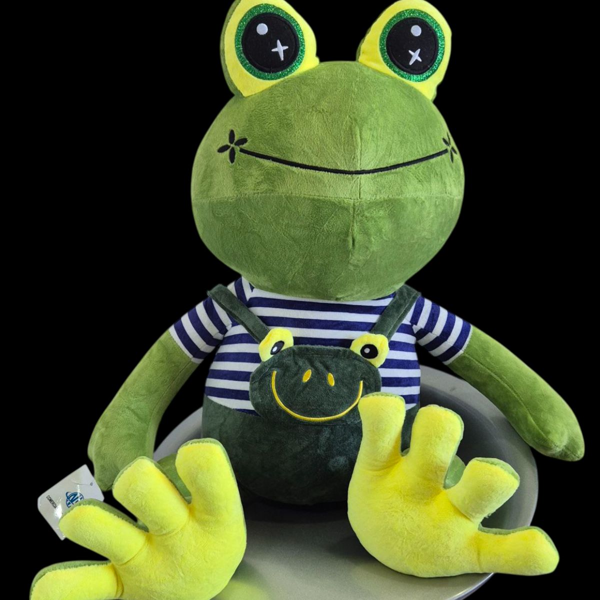 GENERICO - Peluche Ranita Rhenne de Lara Campos Grande 70 CM