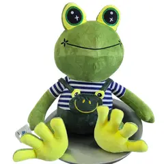 GENERICO - Peluche Ranita Rhenne de Lara Campos Grande 70 CM