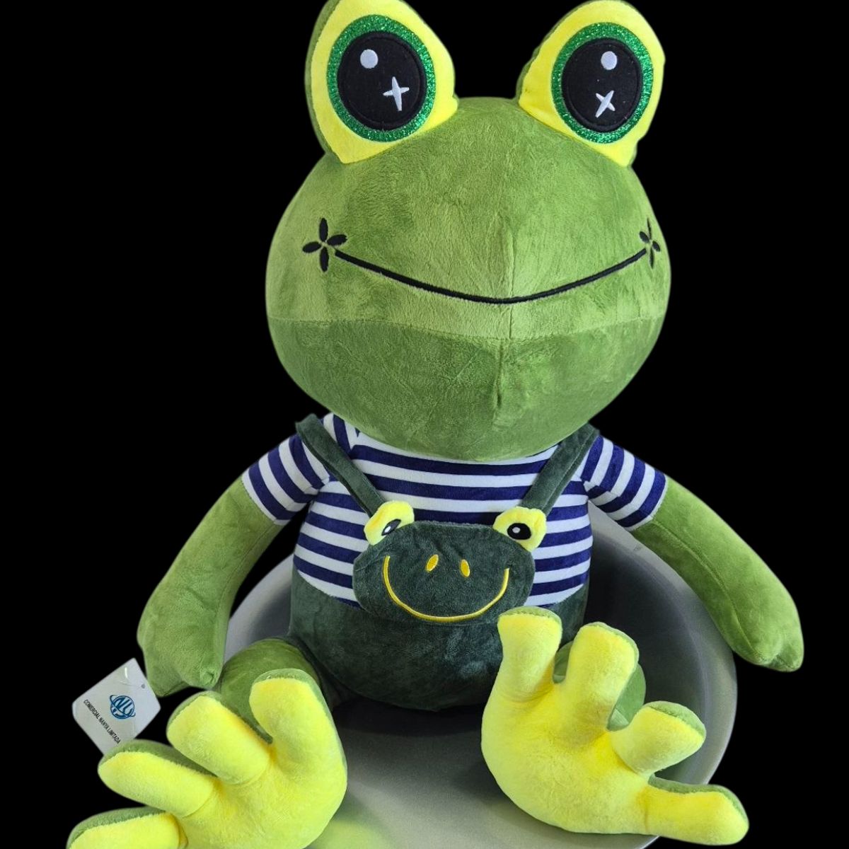 GENERICO - Peluche Ranita Rhenne de Lara Campos Grande 70 CM