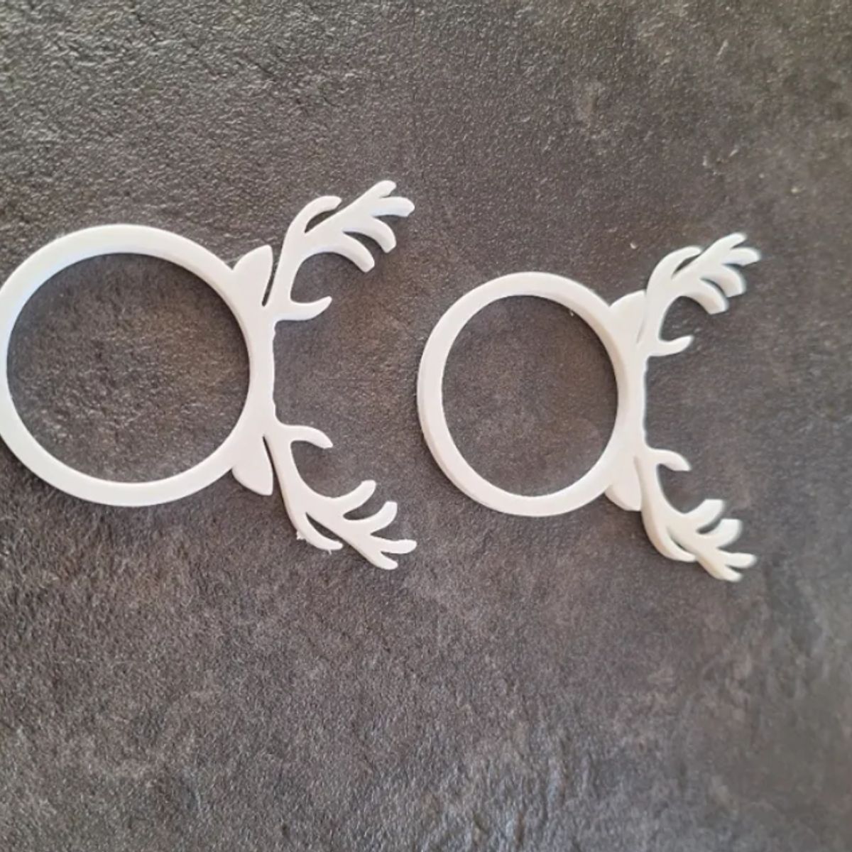 GENERICO - Adorno navidad - Anillos paras servilleta (pack 2 un)