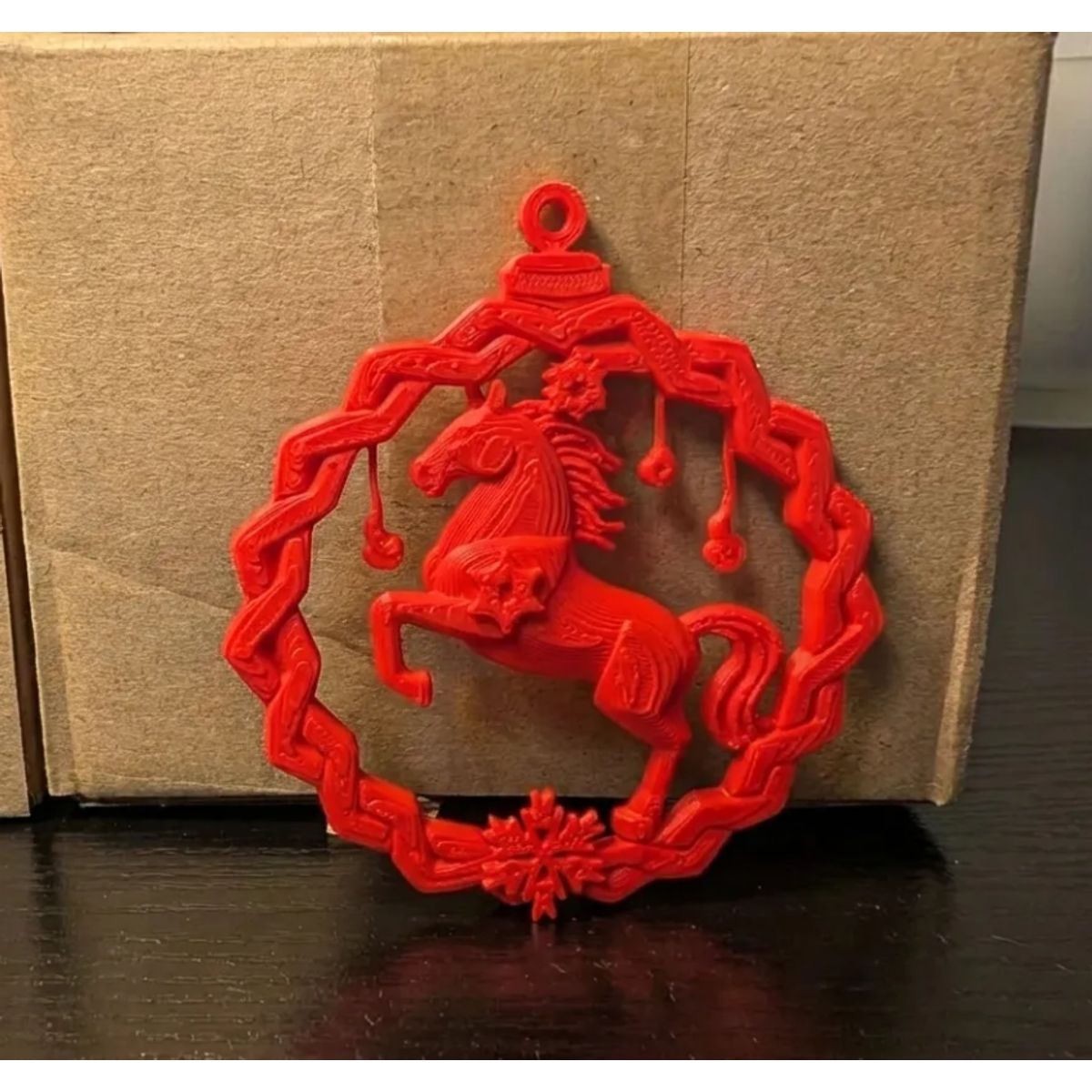 GENERICO - Adorno Navidad - Caballo de Fuego