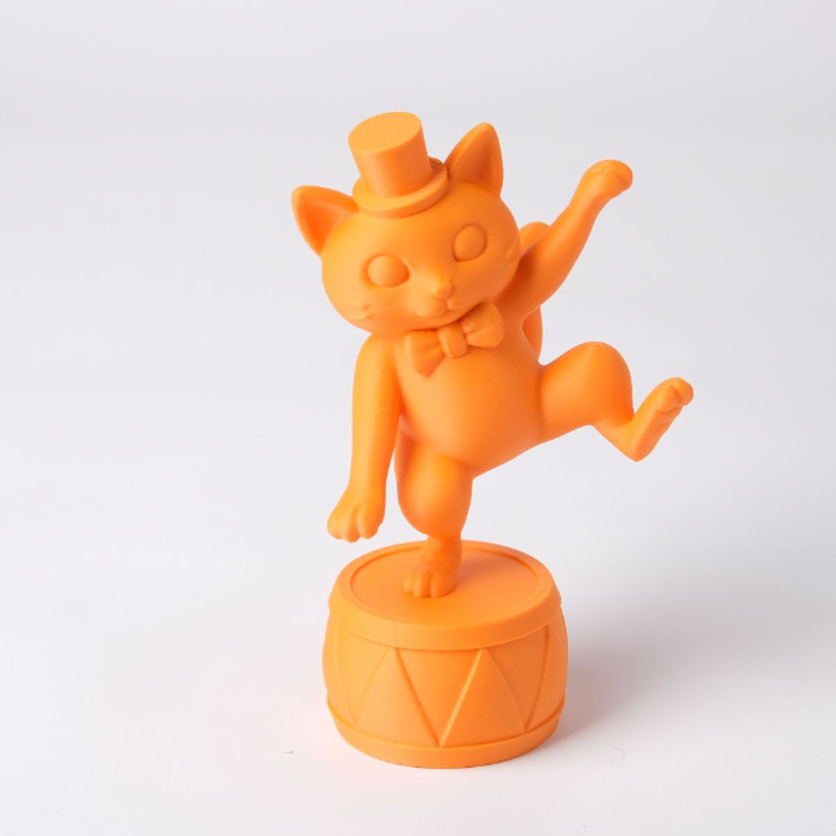 GENERICO - Figura Decoración-  Escultura Gato de Circo Bailarín