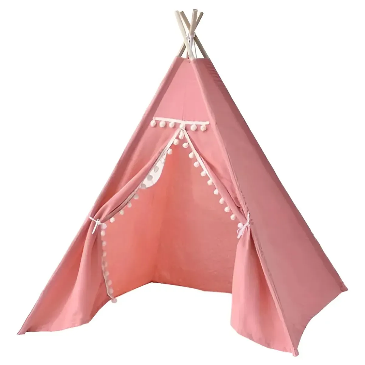 GENERICO - Carpa Tipi Pieza De Niños Para Decoraciones Y Juguetes Rosa
