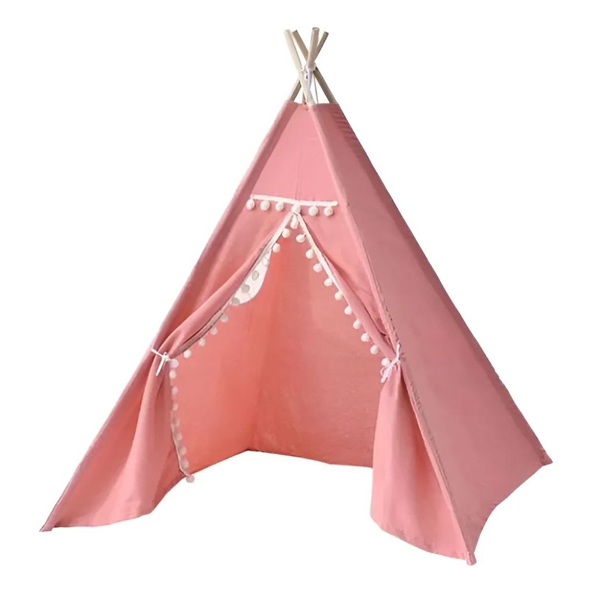 GENERICO - Carpa Tipi Pieza De Niños Para Decoraciones Y Juguetes Rosa