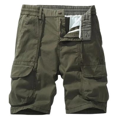 Imagen 2 del producto Shorts cargo para hombre múltiple bolsillos Outdoor