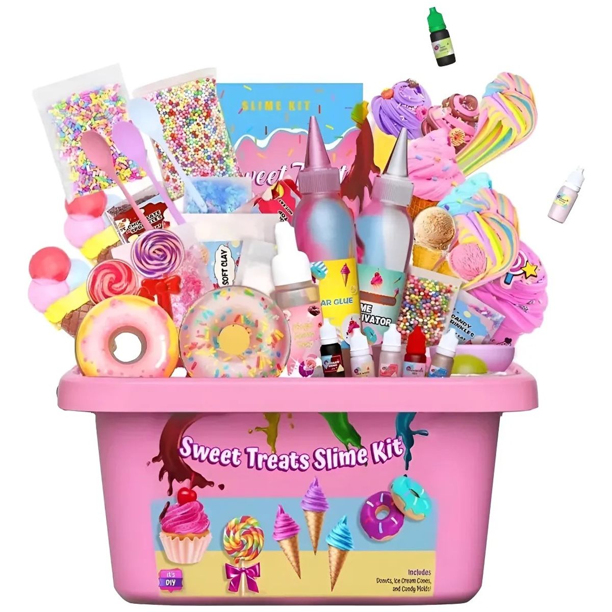 GENERICO - Kit Para Hacer Slime Helado Incluye Los Accesorios