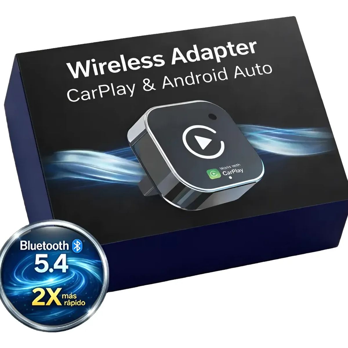 GENERICO - Adaptador Para Carplay Inalámbrico Usb Actualizable 2026