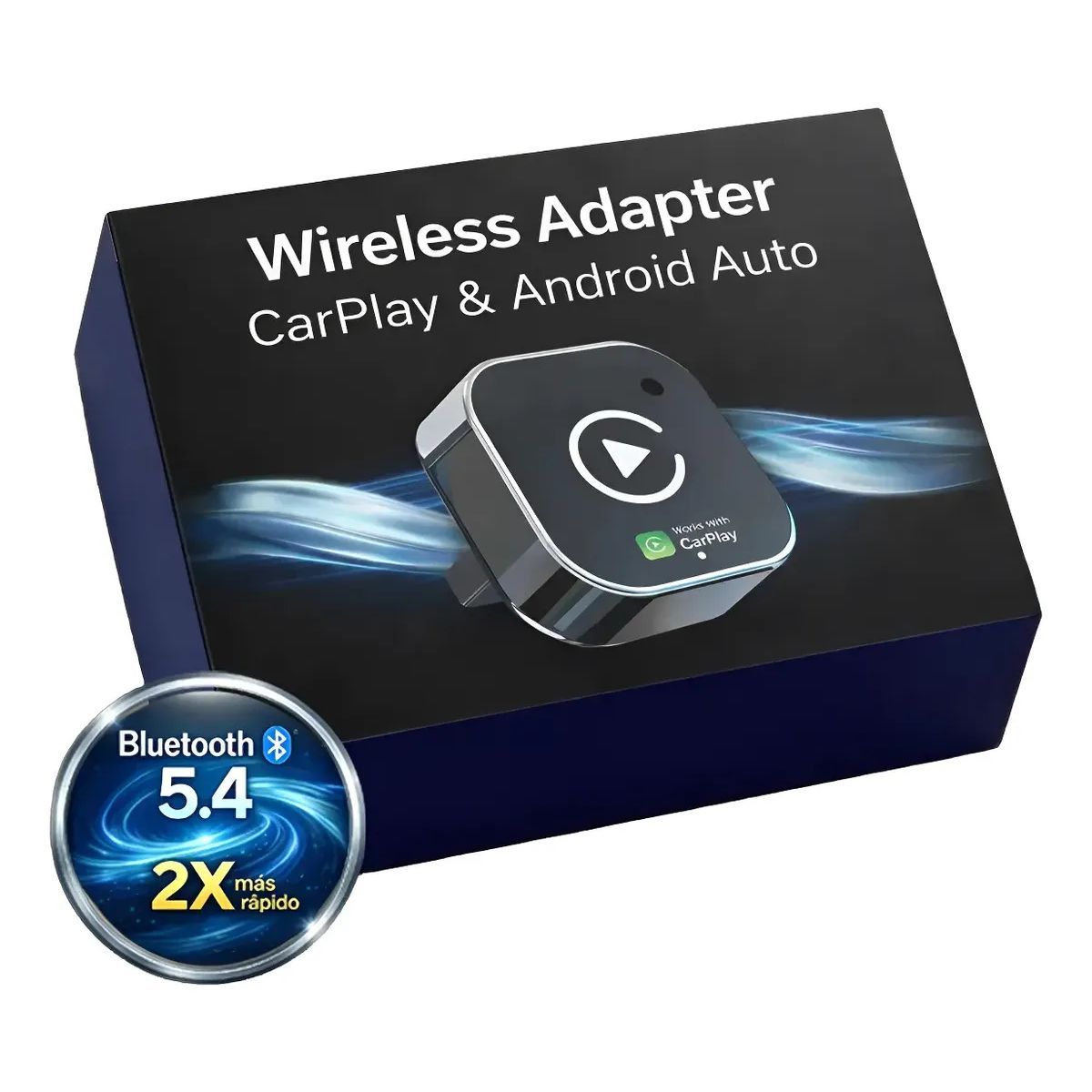 GENERICO - Adaptador Para Carplay Inalámbrico Usb Actualizable 2026