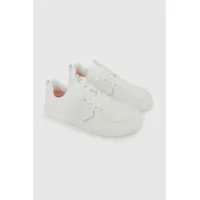 Zapatilla Escolar Blanca con Cordones Reflectantes y Suela Antideslizante