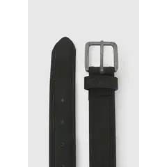 COLLOKY - Cinturón Escolar Eco Cuero de niño Negro con Hebilla