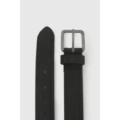 COLLOKY - Cinturón Escolar Eco Cuero de niño Negro con Hebilla