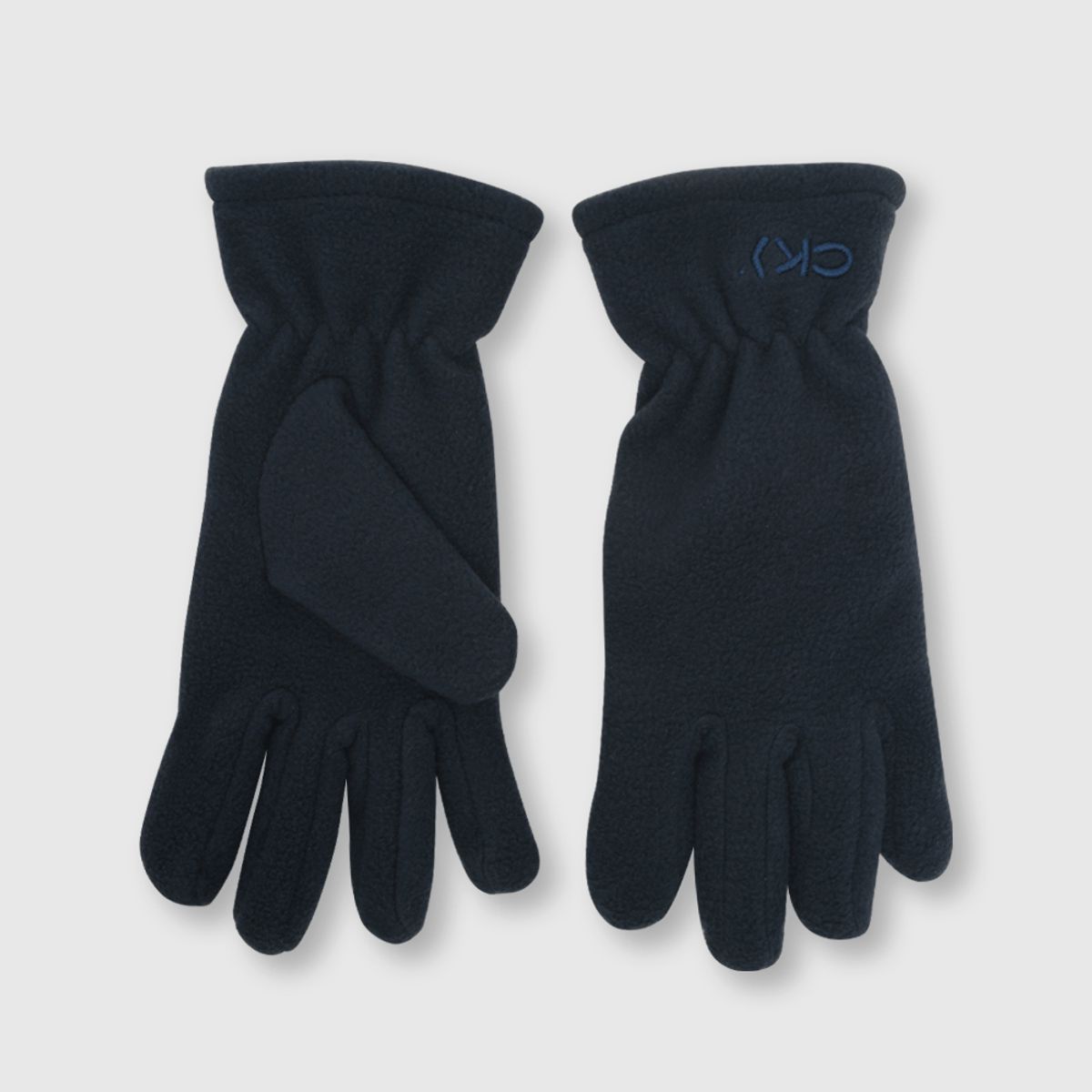 COLLOKY - Guante Escolar Polar Azul Unisex con Velcro