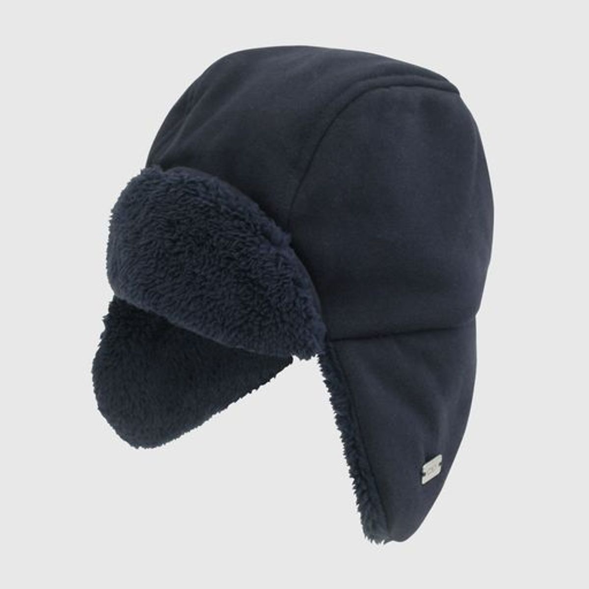 COLLOKY - Gorro Escolar Aviador Forrado Azul con Fleece Interior