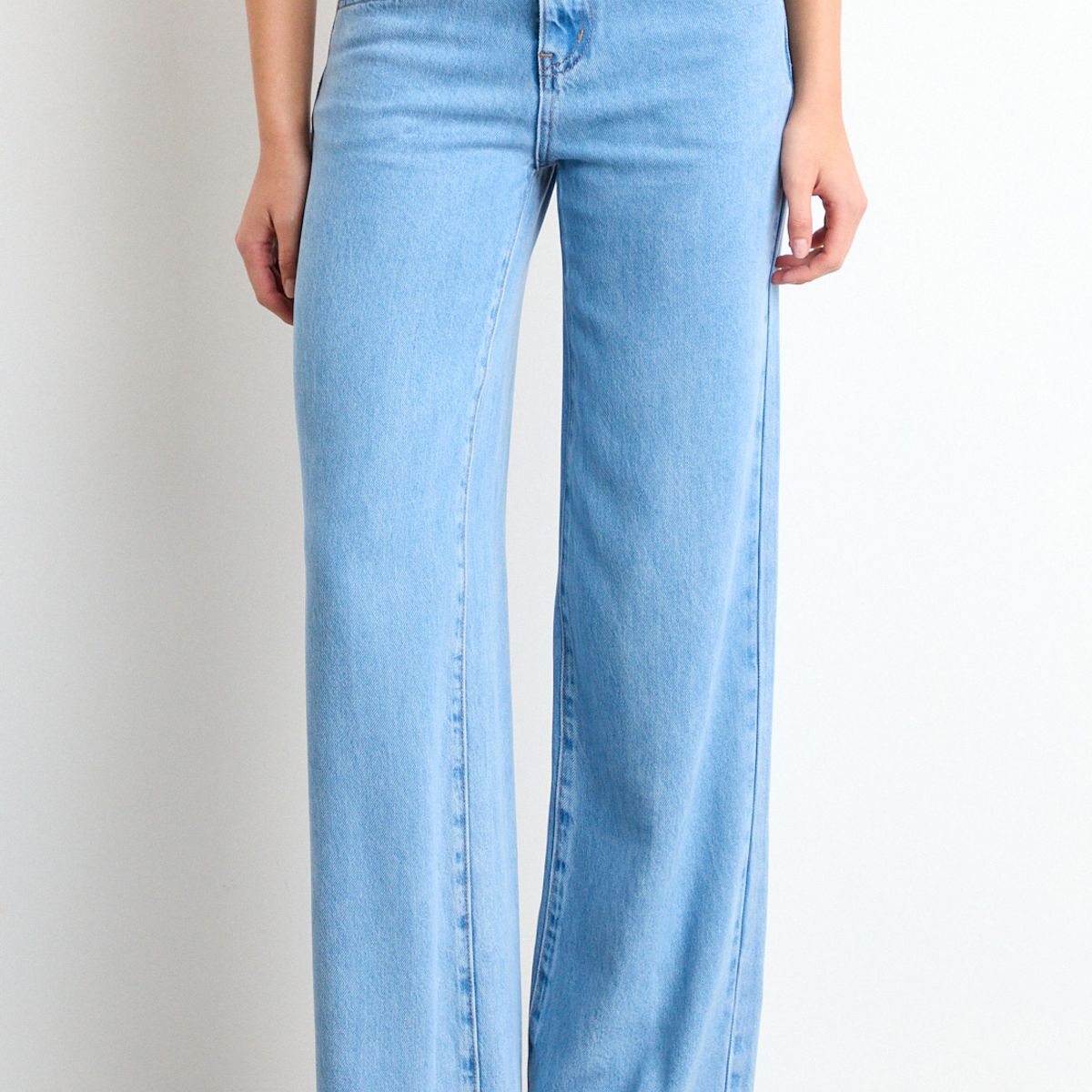 IO - Jeans Liso Mujer Celeste Io