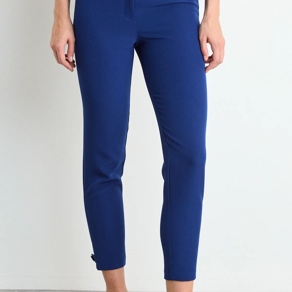 IO - Pantalon Liso Mujer Azul Io
