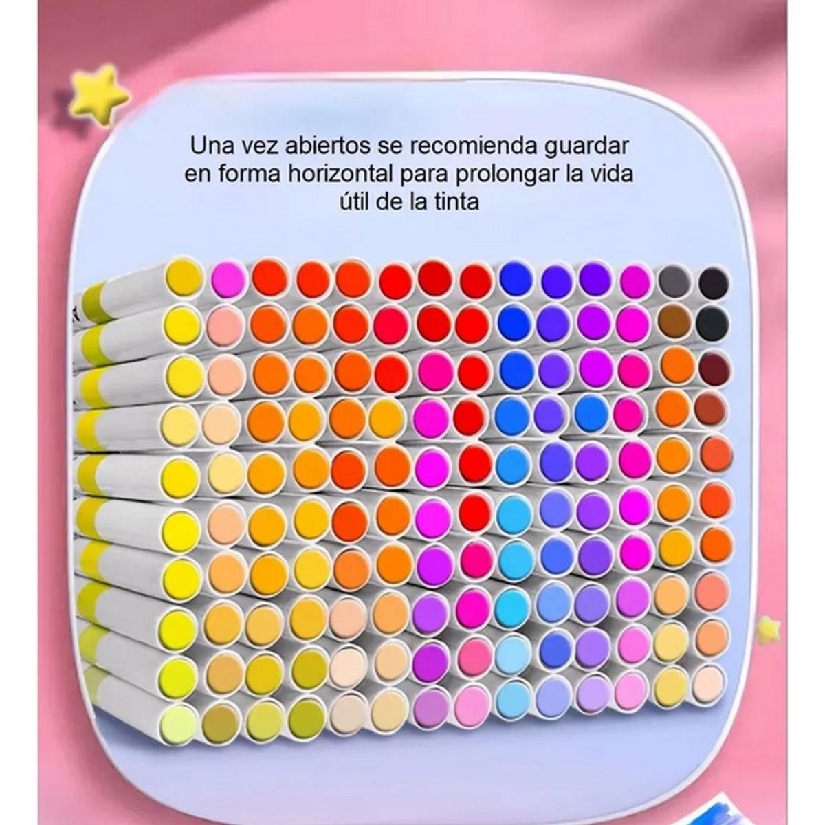 GENERICO - 120 Lápices Acrílicos Marcador Colores Acrylic Paint Marker