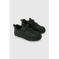 Zapatilla Escolar Negra con Cordones Reflectantes y Suela Phylon Ultra Liviana