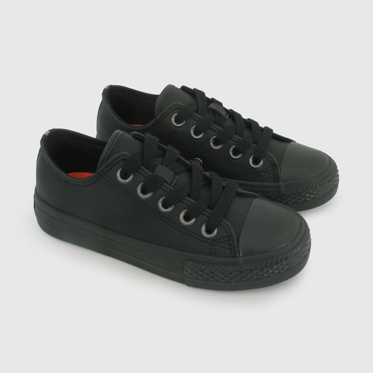 COLLOKY - Zapatilla Escolar Negra con Plantilla de Memory Foam y Piezas Reflectantes