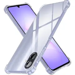 GENERICO - Carcasa Para Celular Samsung A07 - Transparente Antigolpes Esquinas Reforzadas