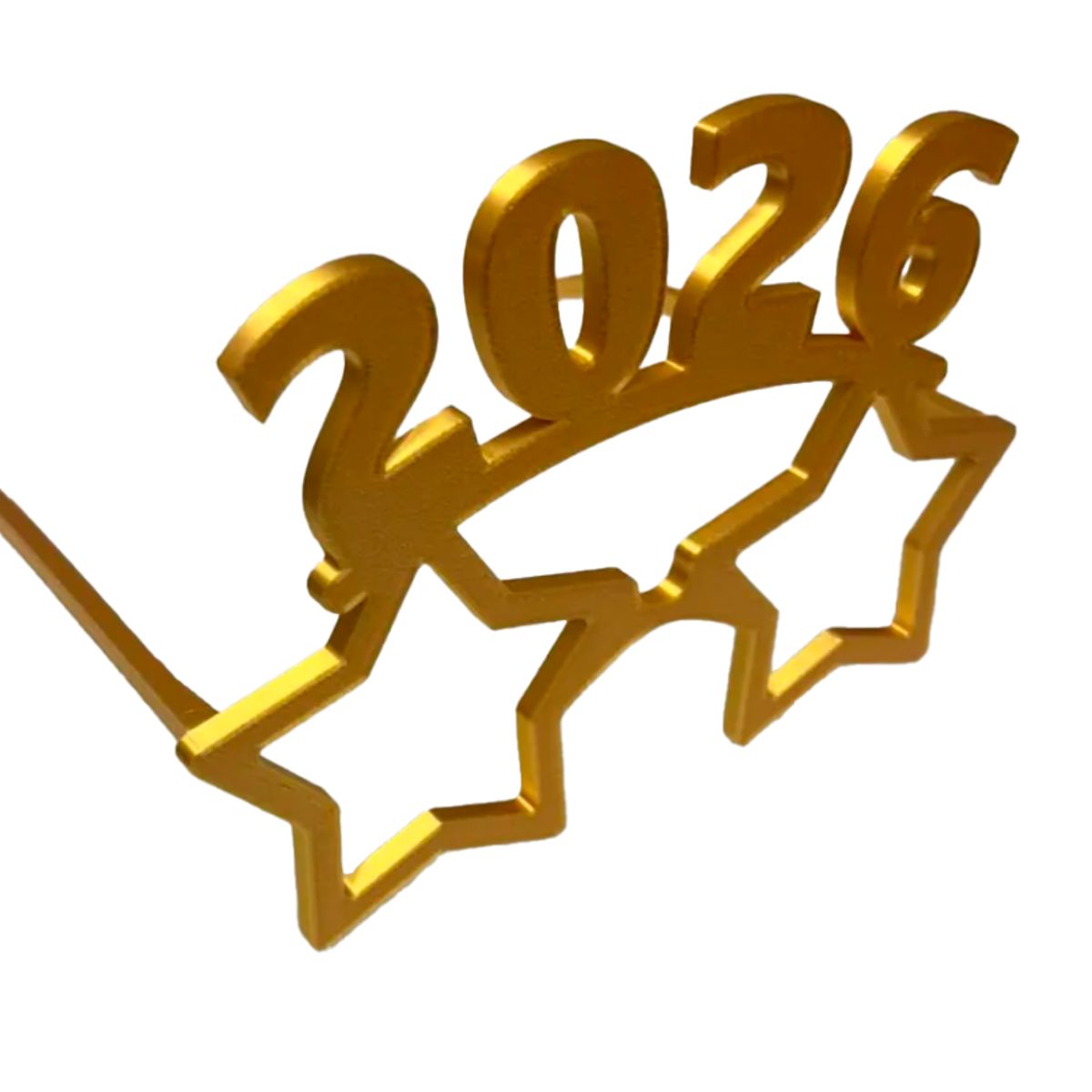 GENERICO - Lentes estrella Cotillón - Año Nuevo 2026