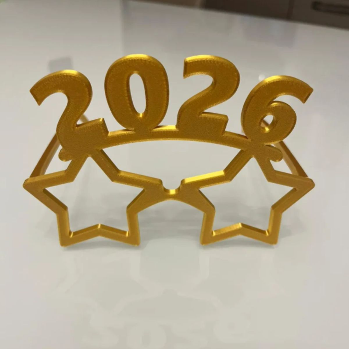 GENERICO - Lentes estrella Cotillón - Año Nuevo 2026