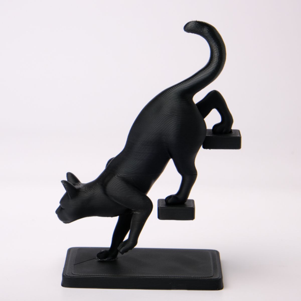 GENERICO - Figura Decoración- Escultura Gato Abstracto